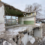 Der letzte Rest des alten Kindergartens